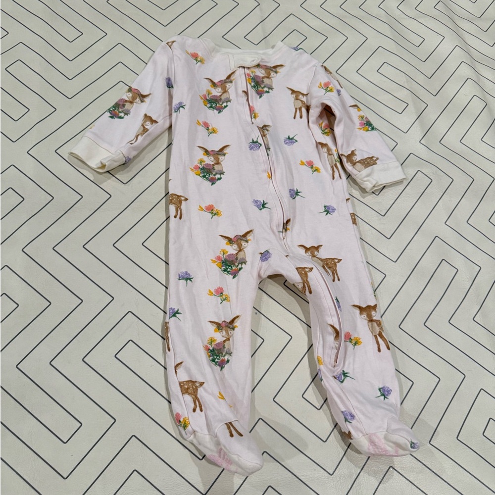 Burts Bees Baby Doe Footie Pajama